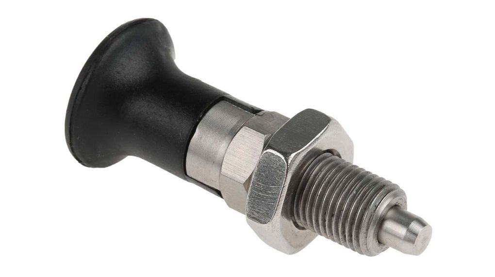 Verrou d'indexation, M10, 51mm, Acier, Lot de 5 pièces